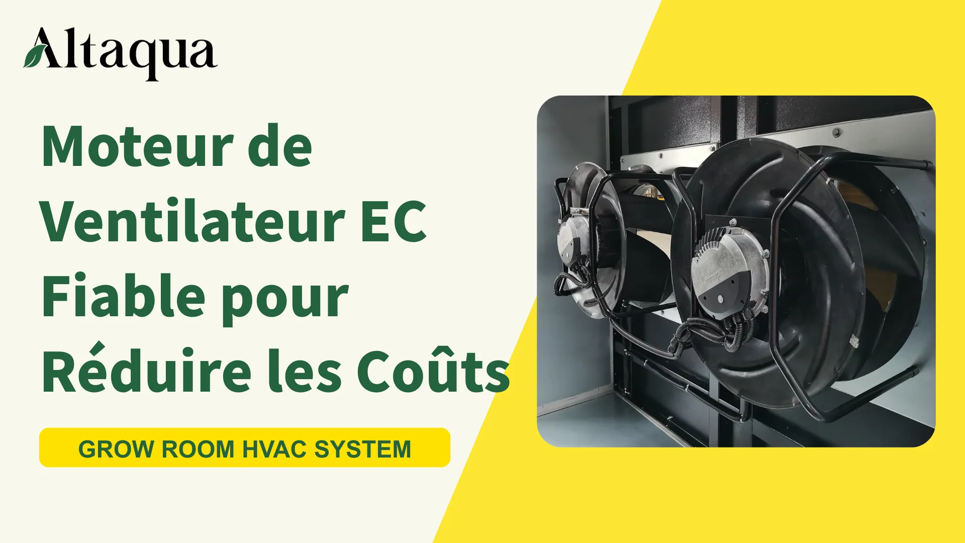 Vidéo sur le moteur EC économe en énergie