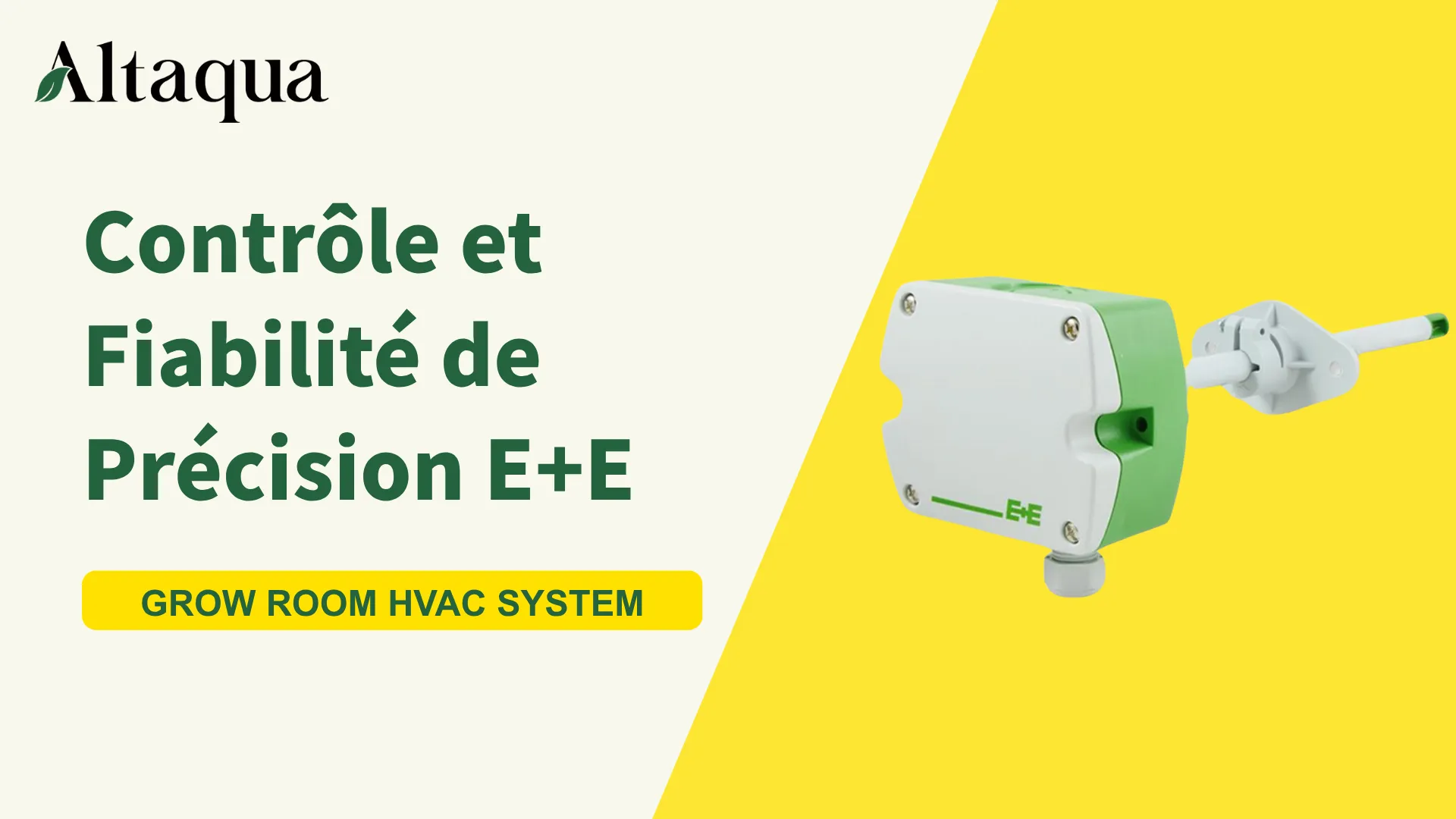 Vidéo sur le contrôle de haute précision E+E