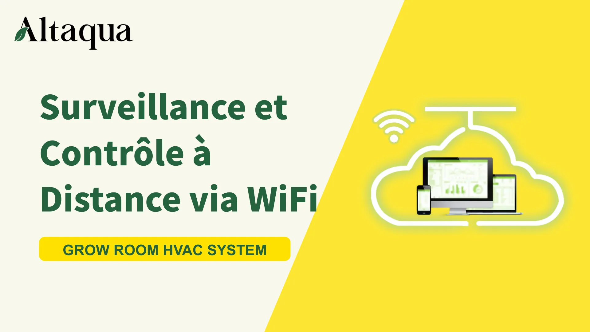 Vidéo sur la surveillance et le contrôle via WiFi