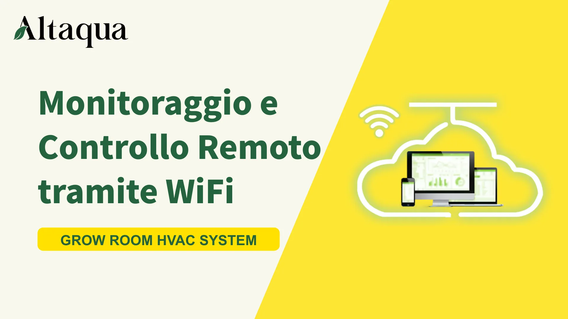 Video sul monitoraggio remoto via WiFi