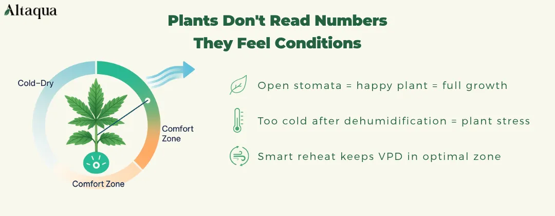 Altaqua-blog_reheat-coil-for-dehumidification_plants-feel-conditions