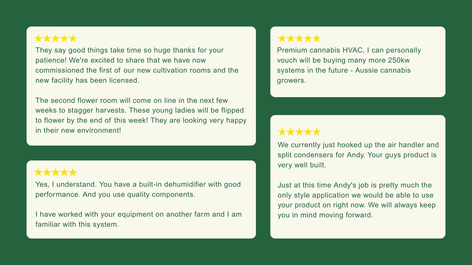 Altaqua-grow-room-hvac-Testimonials