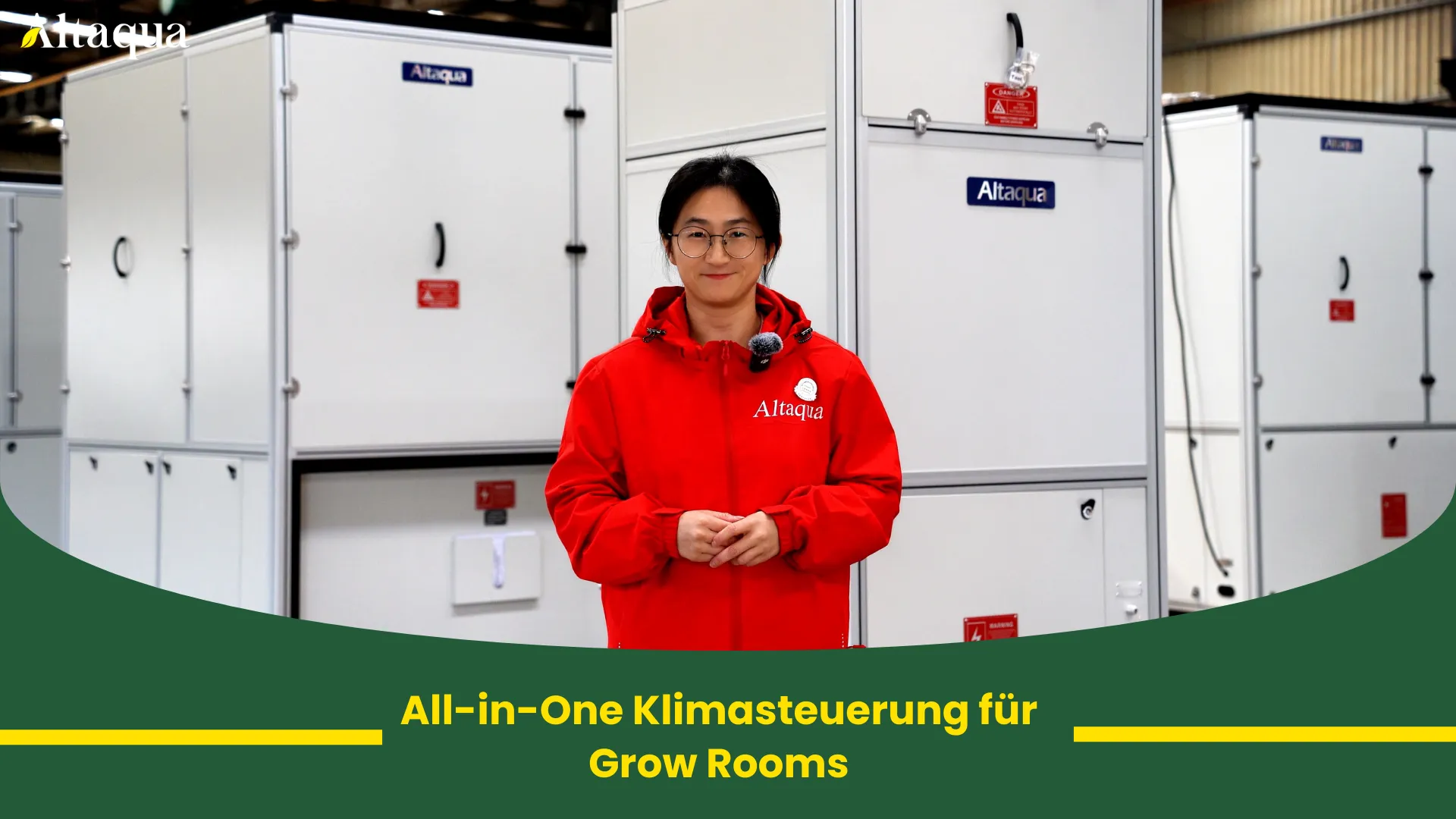 All-in-One-Klimaregelung für Grow Rooms Video-Thumbnail