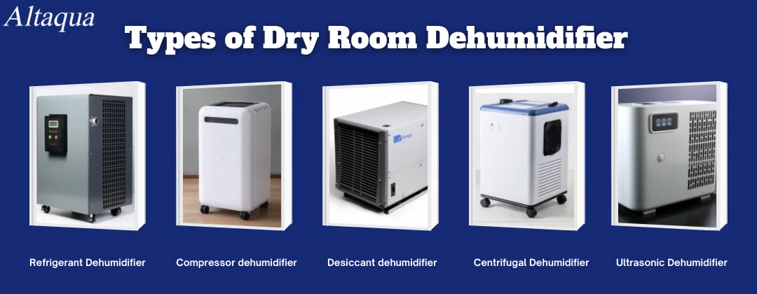 pc- altaqua dry room dehumidifier-Types of Dry Room Dehumidifier